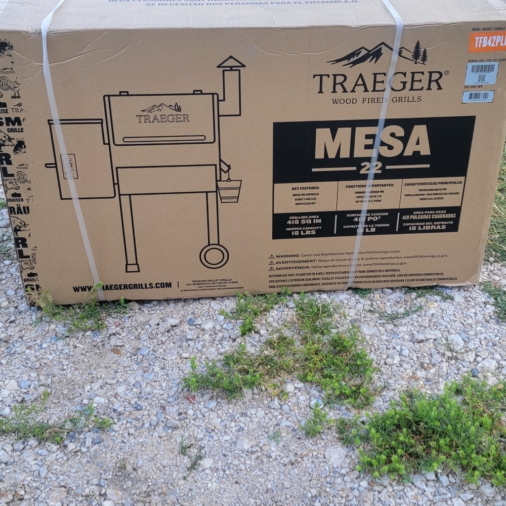 Traeger pellet grill
